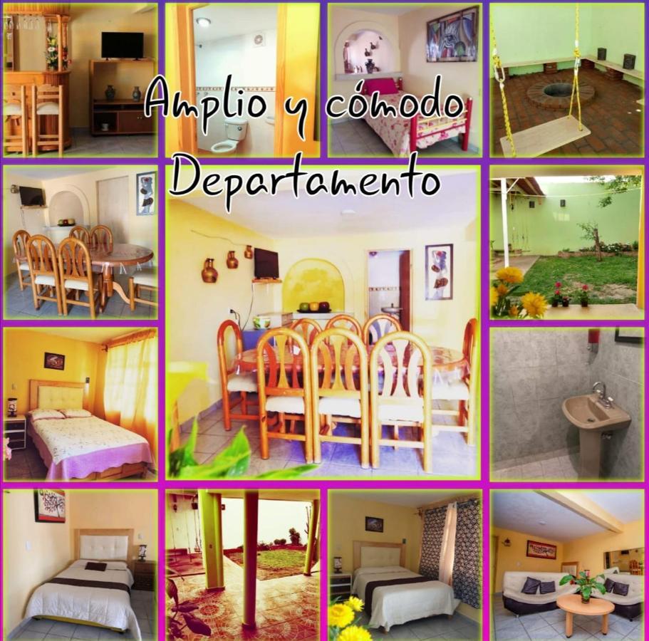 Departamento Con Jardin "El Paraiso De Zacatlan" Bagian luar foto